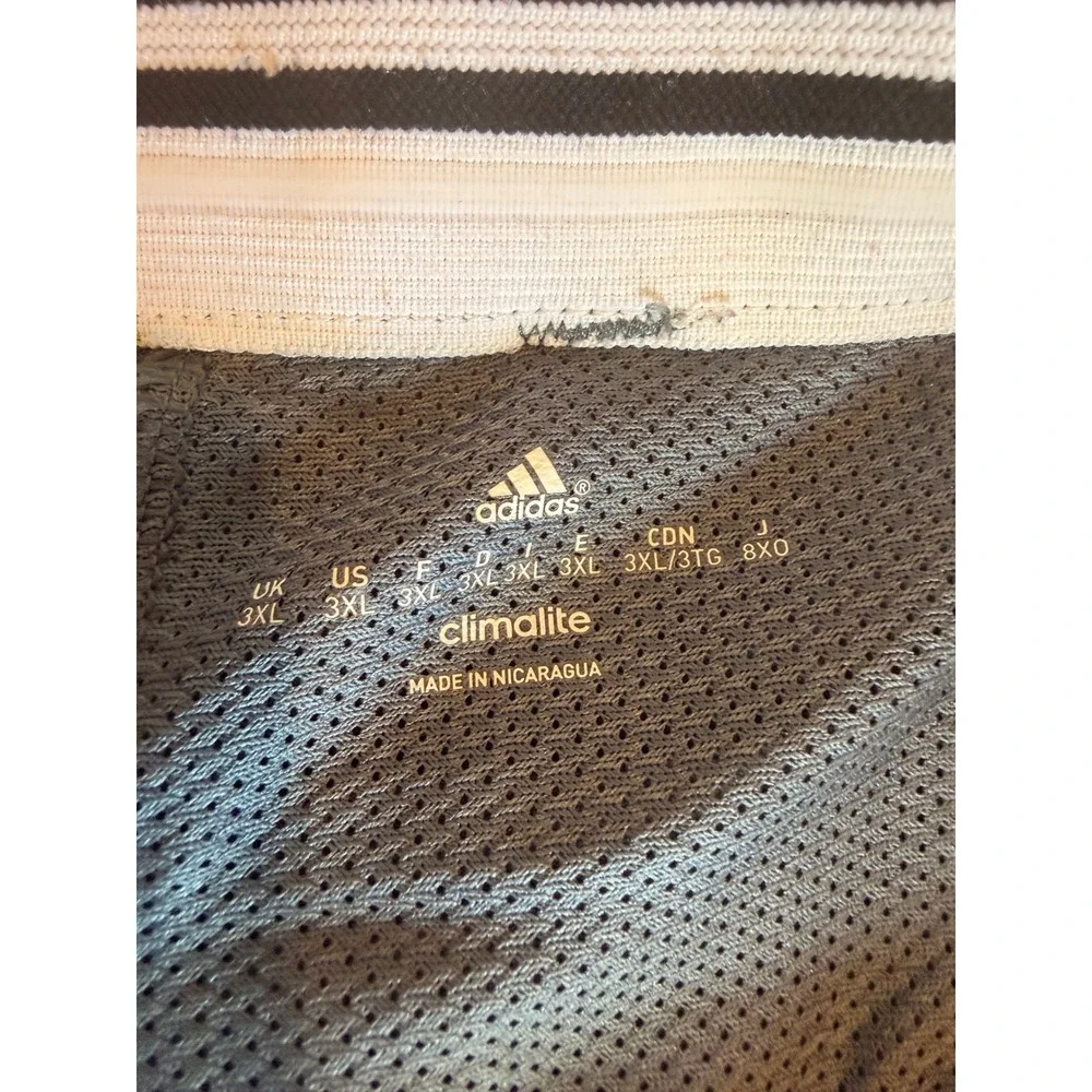Adidas‎ Climalite Mens Gray Baseball Pants 3XL Athletic Performance Side Stripe